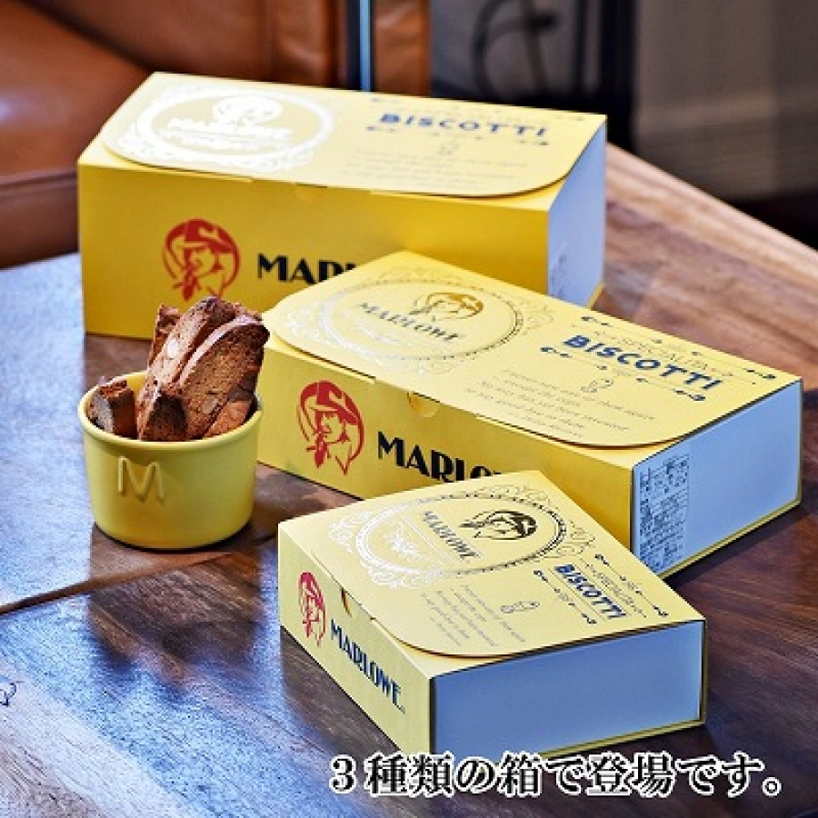 箱ビスコッティ（36本入個包装） マーロウ