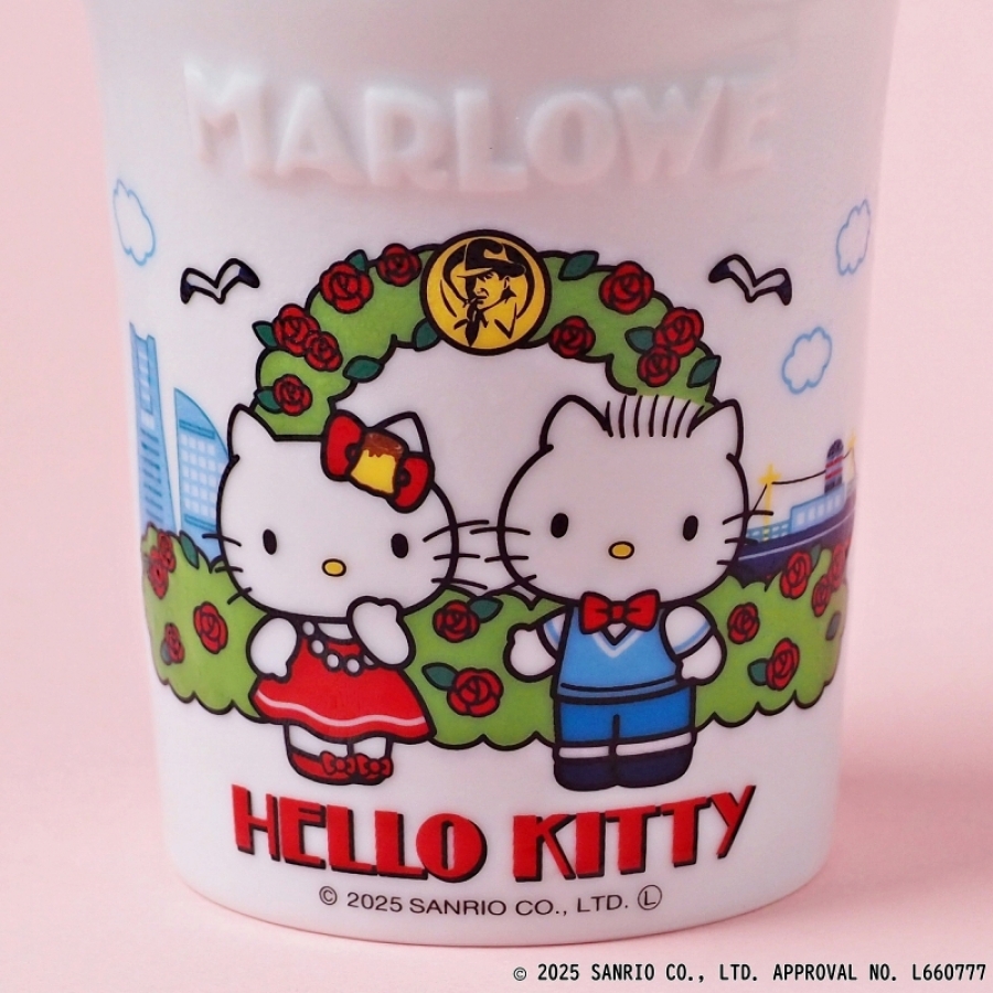 プリン　ハローキティ キティ陶器入りカスタードプリン マーロウ