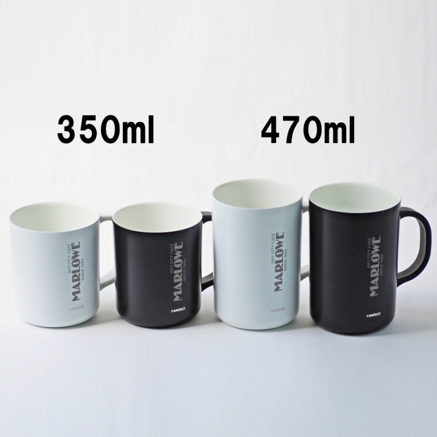 ｾﾗﾐｯｸｺｰﾃｨﾝｸﾞ真空二重保温ﾏｸﾞ マーロウ