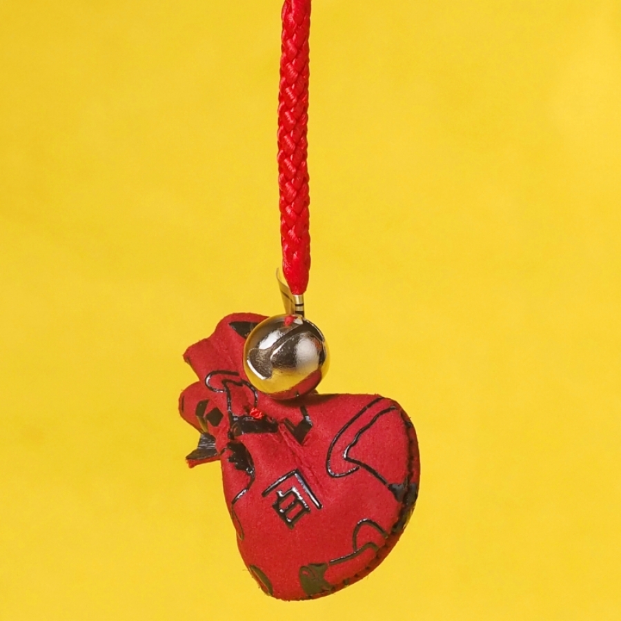 根付巾着 印傳×MARLOWE マーロウ