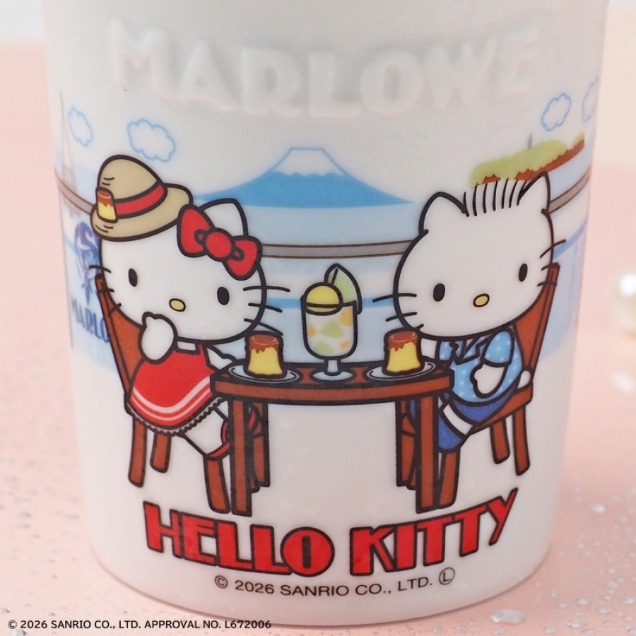 ハローキティ陶器入りカスタードプリン マーロウ