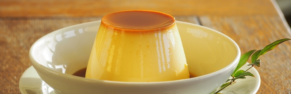 ビーカー入り 手作り焼きプリン マーロウ 